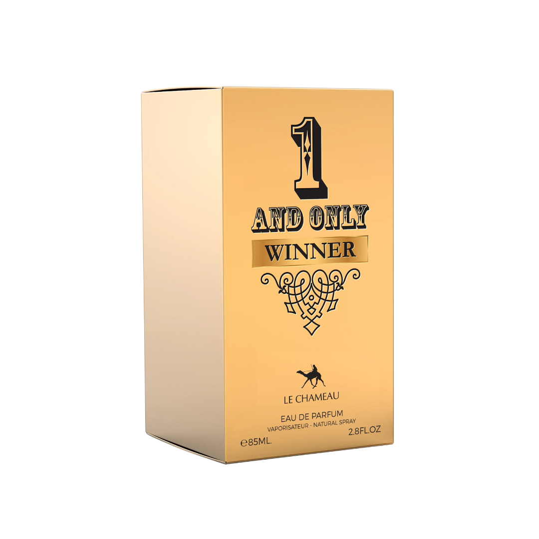 One and Only Winner Eau De Parfum 85ML ✨ | A Bold, Woody Floral Fragrance with a Zesty Kick