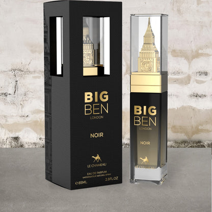 Big Ben London Noir (Unisex) EDP ✨ 85ml | A Pure, Enticing Fragrance with Fruity & Floral Accords