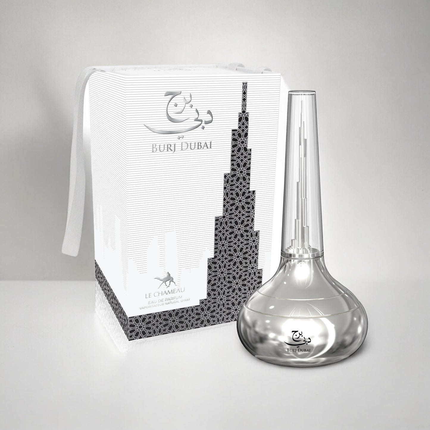 Burj Dubai Eau de Parfum ✨ 100ml Unisex | Sweet Amber with Rose & Patchouli