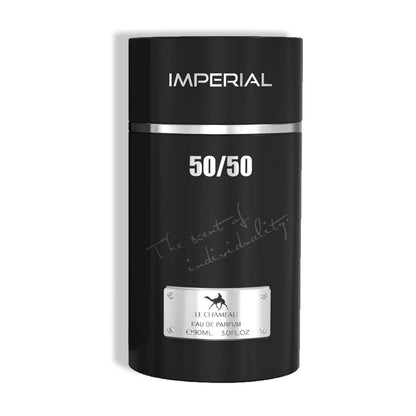 Imperial 50/50 Eau De Parfum Pour Homme ✨ 90ml | A Bold, Refined Blend of Citrus and Woody Notes