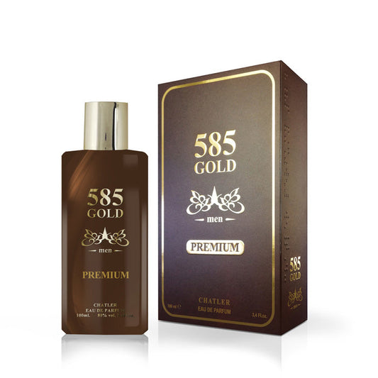 585 Gold Premium Men EDP ✨ 100ml | Bold Cinnamon & Tobacco with a Warm Patchouli Base