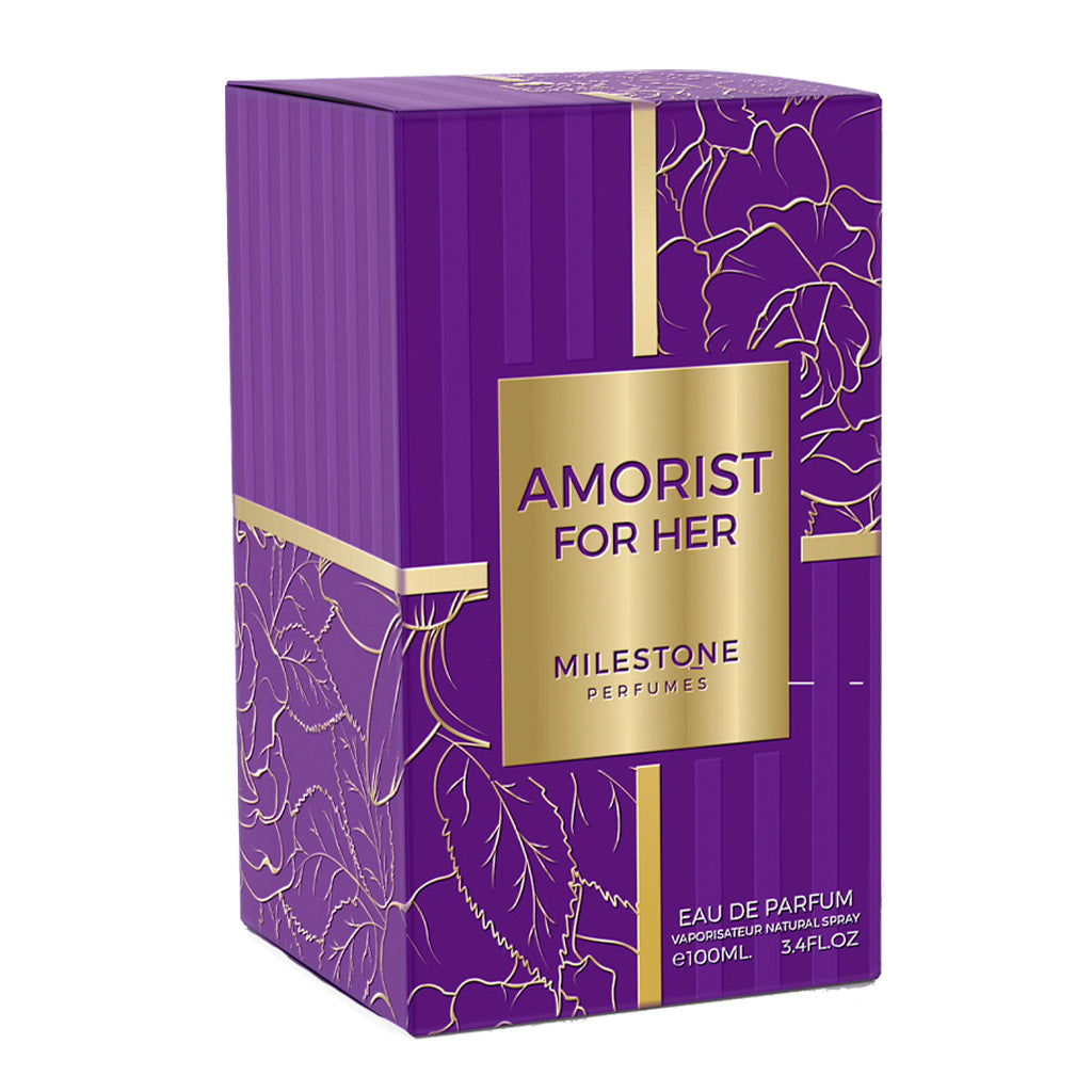 Amorist For Her Unisex EDP ✨ 100ml | A Warm Spicy Journey with Coffee, Lavender & Bourbon Vanilla