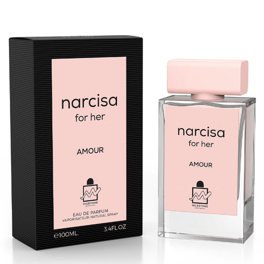 Narcisa For Her Amour Pour Femme EDP ✨ 100ML | A Floral Fruity Harmony with Sensual Base Notes