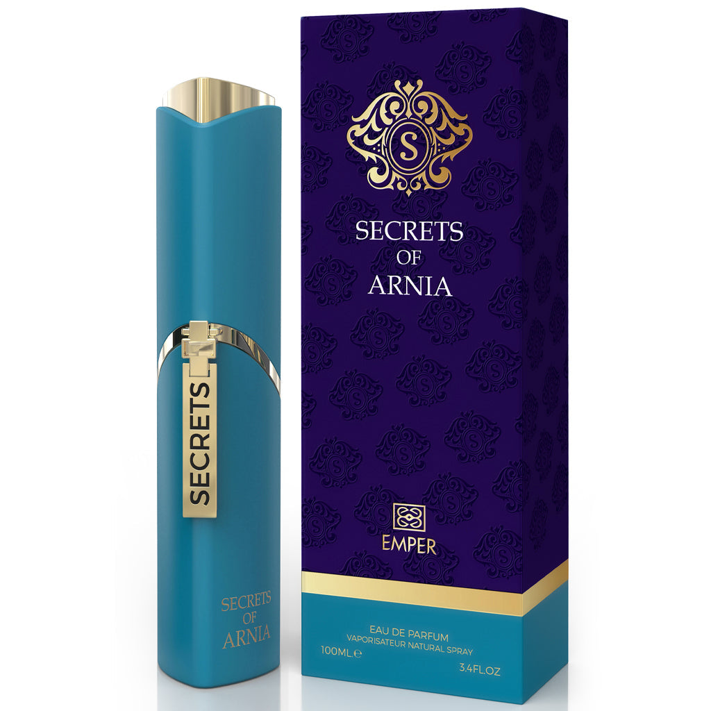 Secrets of Arnia Unisex EDP ✨ 100ml | Elegant Citrus & Sweet Fruity Blend with Warm Vanilla & Amber