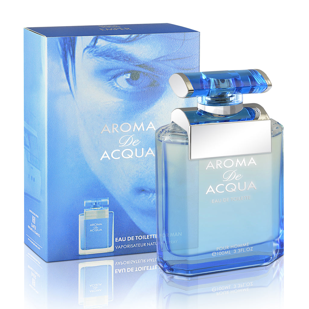 Aroma De Acqua Pour Homme EDP ✨ 100ml | Fresh Lime & Mint with a Warm Amber Base