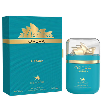 Opera Aurora (Pour Femme) 100ML EDP ✨ | A Lively Blend of Sparkling Vanilla, Musk, and Sandalwood