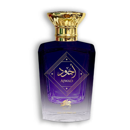 Ajwad Unisex Eau De Parfum ✨ 100ml | Bold Woody & Floral Blend with Rich Oud & Amber