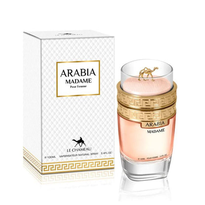 Arabia Madame Pour Femme EDP ✨ 100ml | Timeless Elegance with a Magnetic Floral & Citrusy Blend