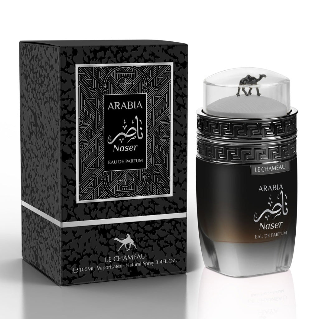 Le Chameau Arabia Naser (Pour Homme) Eau De Parfum 100ml ✨ | A Bold, Invigorating Scent of Confidence and Elegance