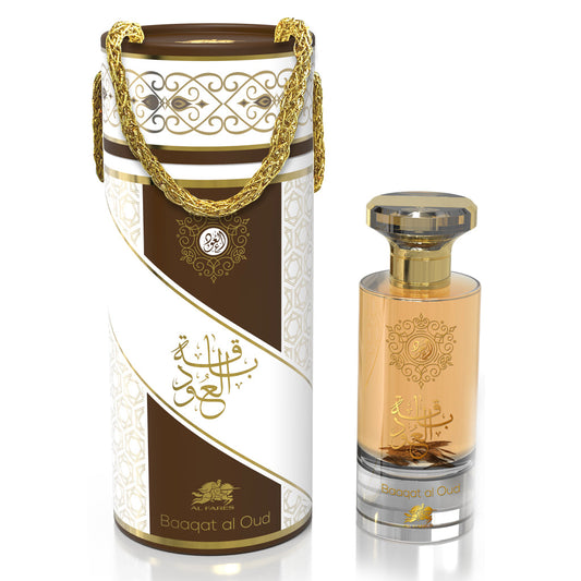 Baaqat Al Oud Unisex EDP ✨ 80ml | Bold Oud Blend with Elegant Rose & Exotic Woods