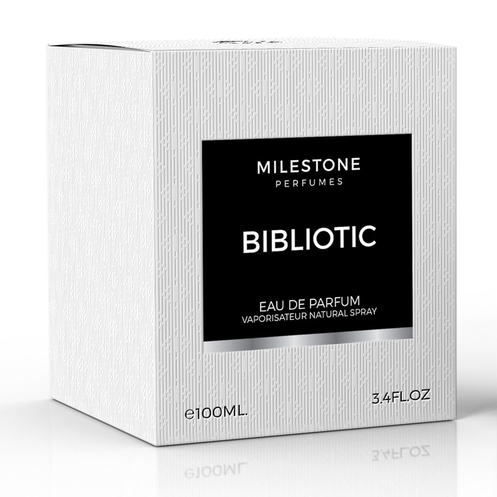 Bibliotic Unisex EDP ✨ 100ml | A Bold Blend of Plum, Violet & Leather for the Sophisticated Scent Seeker