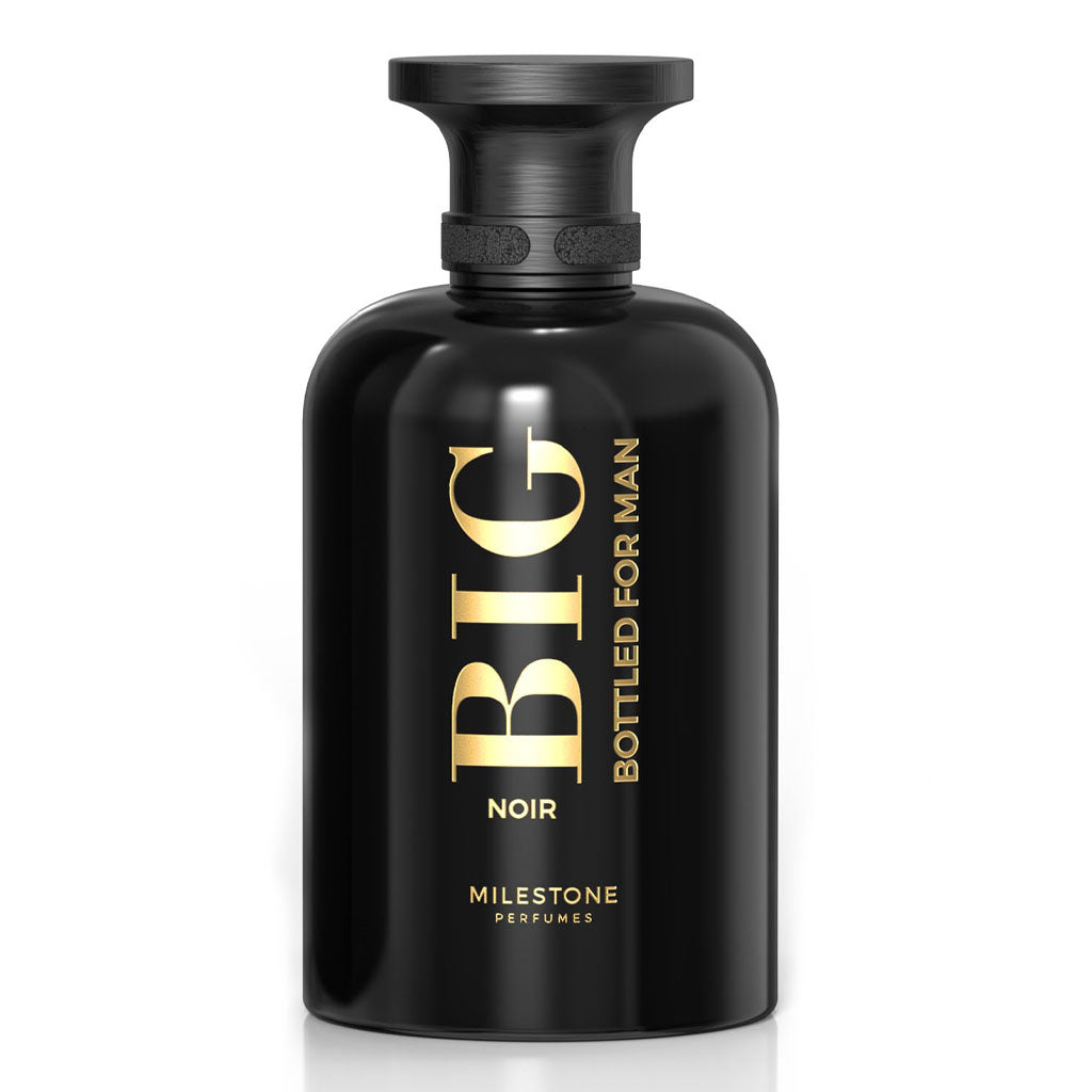 Big Bottled Noir Pour Homme EDP ✨ 100ml | A Bold, Woody Fragrance with Leather and Amber Accents