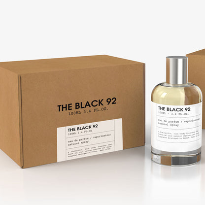 The Black 92 EDP ✨ 100ml | A Complex Fusion of Fresh, Woody, and Smoky Notes