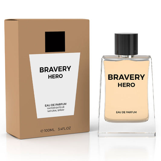 Bravery Hero EDP ✨ 100ML | Bright, Spicy Aromatics with a Bold, Woody Base