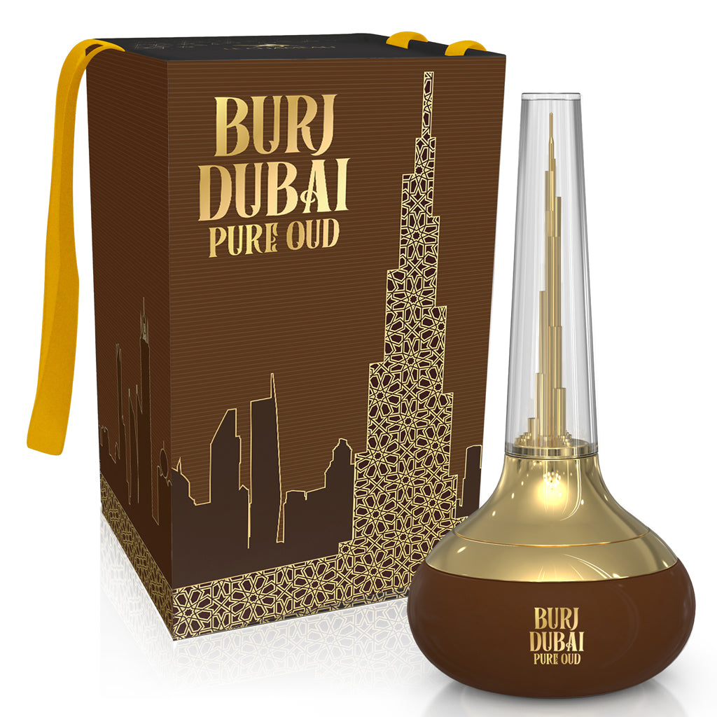 Burj Dubai Pure Oud EDP ✨ 100ml | A Majestic Oud Experience with Luxurious Floral and Woody Undertones