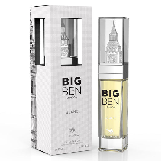 Big Ben London Blanc (Unisex) 85ml EDP ✨ | A Bold and Mysterious Fragrance with Warm, Woody Depth