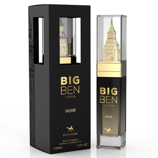 Big Ben London Noir (Unisex) EDP ✨ 85ml | A Pure, Enticing Fragrance with Fruity & Floral Accords