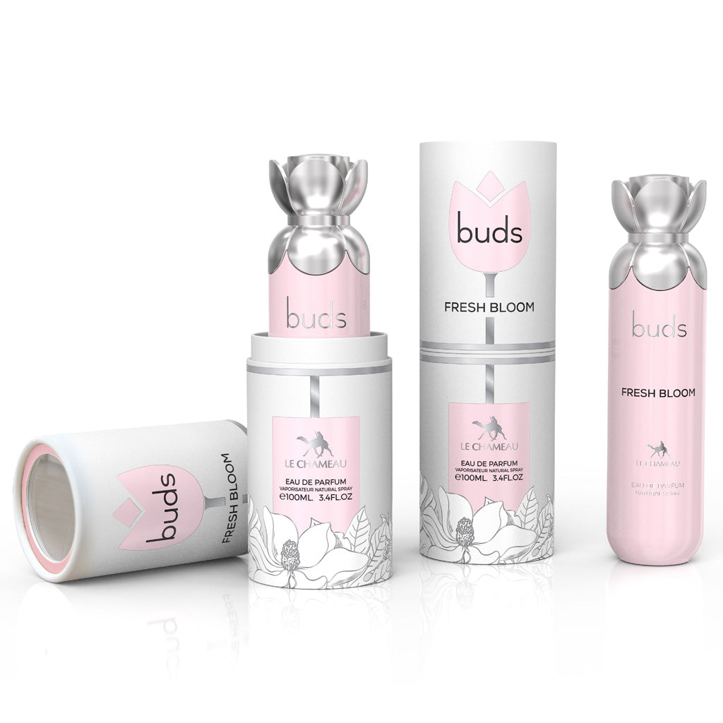 Buds Fresh Bloom EDP ✨ 100ml | A Fresh Citrus Start with Floral and Woody Depth