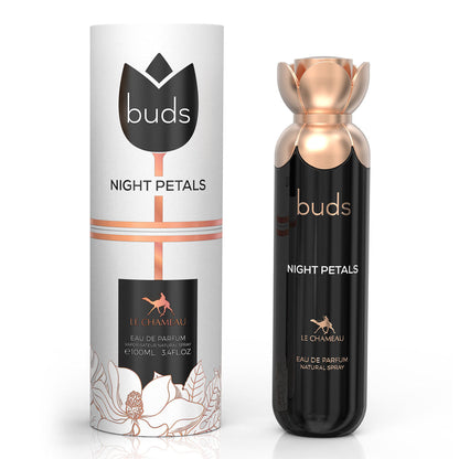 Buds Night Petals EDP ✨ 100ml | A Floral Symphony with Warm, Earthy Undertones