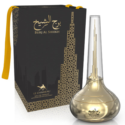 Burj Al Shiekh Unisex EDP ✨ 100ml | A Majestic Blend of Incense, Oud, and Musk