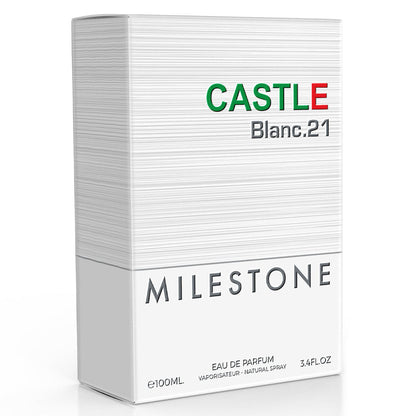 Castle Blanc.21 Pour Homme EDP ✨ 100ML | A Citrus-Infused Woody Masculine Fragrance with Sophisticated Depth