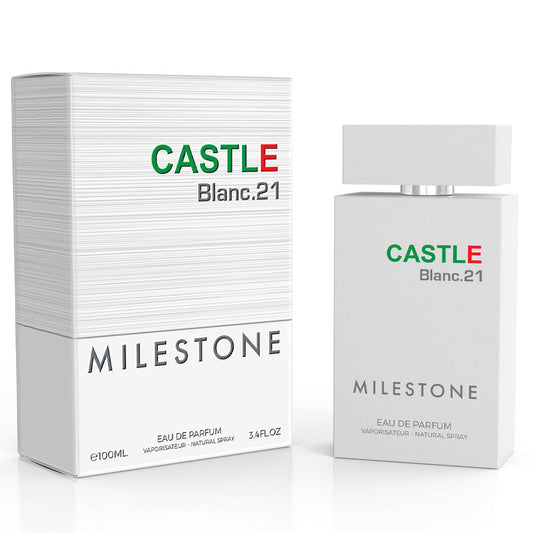 Castle Blanc.21 Pour Homme EDP ✨ 100ML | A Citrus-Infused Woody Masculine Fragrance with Sophisticated Depth