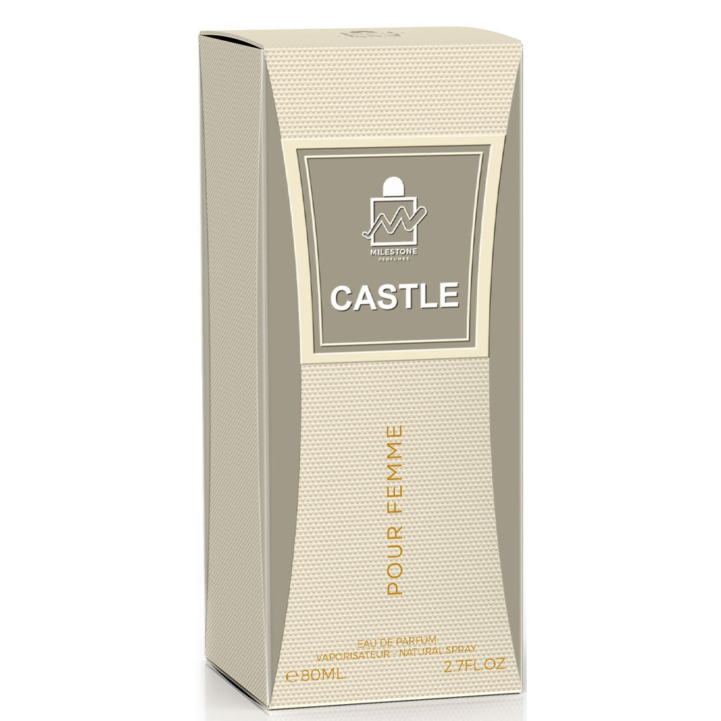 Castle (Unisex) 80ML EDP ✨ | A Floral-Fruity Scent with Earthy Warmth