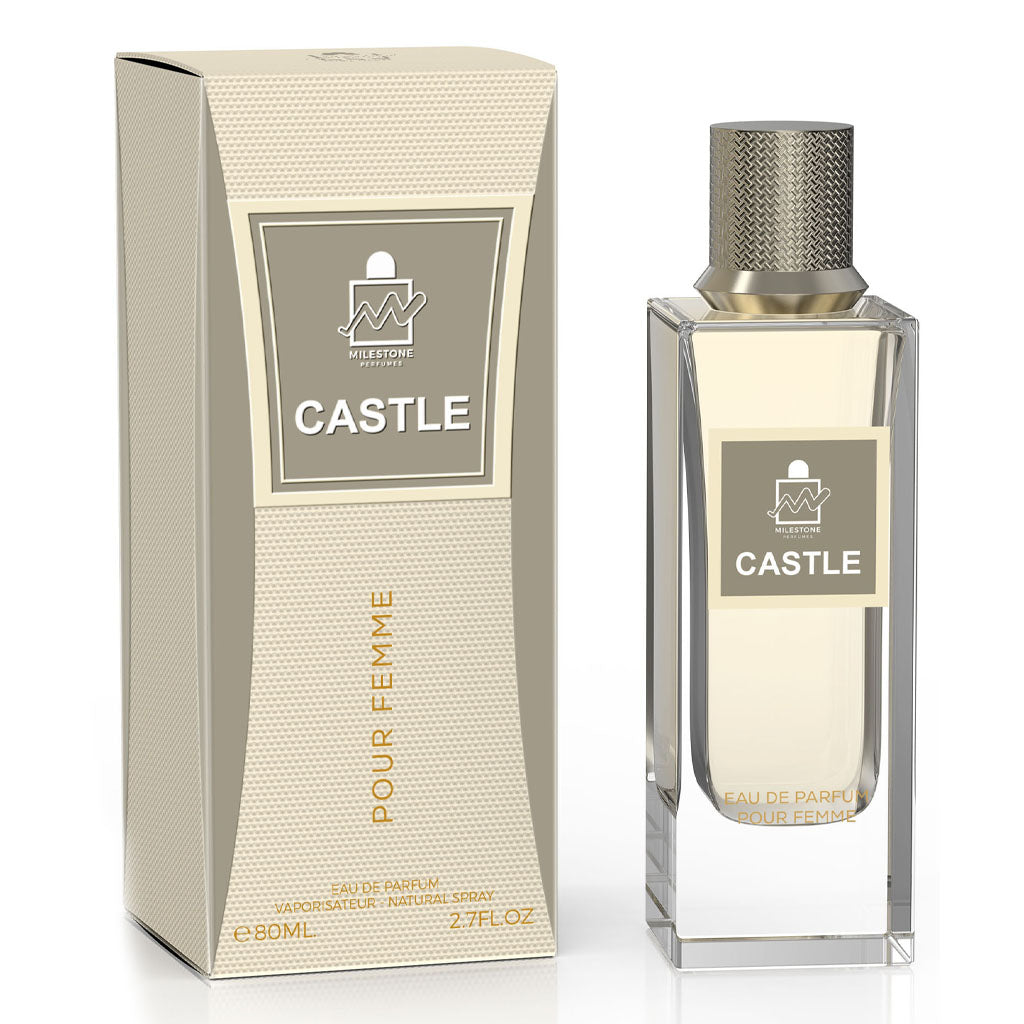 Castle (Unisex) 80ML EDP ✨ | A Floral-Fruity Scent with Earthy Warmth