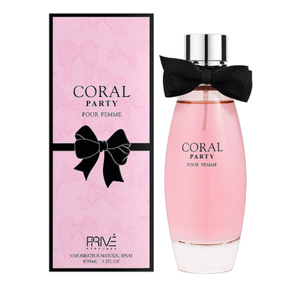 PRIVE Coral Party EDP ✨ 95ML | A Fun and Adventurous Fragrance for the Life of the Party