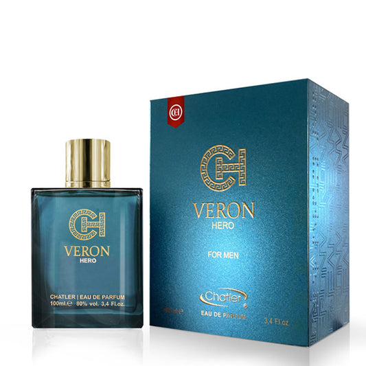 Veron Hero Men EDP ✨ 100ml | Fresh Lemon & Mint with Warm Oriental Depth