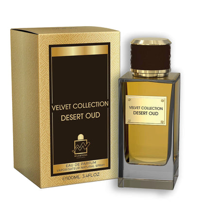 Velvet Collection Desert Oud (Unisex) EDP ✨ 100ml | A Rich, Warm Blend of Incense, Oud & Tonka Bean