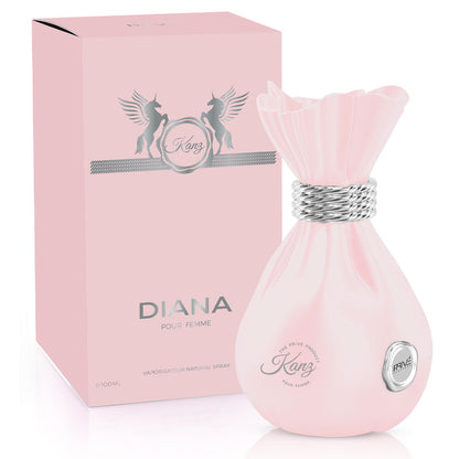 Kanz Diana Pour Femme EDP ✨ 100ML | A Soft, Elegant Floral Sweetness with Warm, Sensual Base Notes