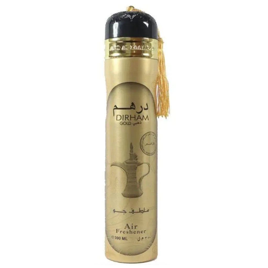 DIRHAM GOLD Air Freshner 300ml by ARD Al Zaafaran 6x PACK (6 units)