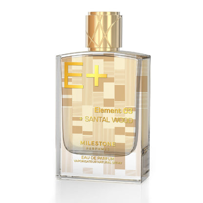 Element 03 + Santal Wood EDP ✨ 100ML | A Fresh Woody Elegance with Citrus, Herbs, and Amber