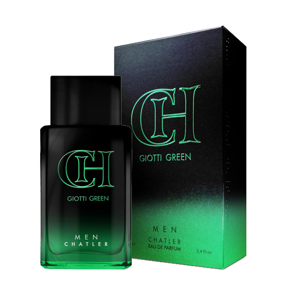 CH Giotti Green Men EDP ✨ 100ml | Fresh Green Elegance with a Woody Base