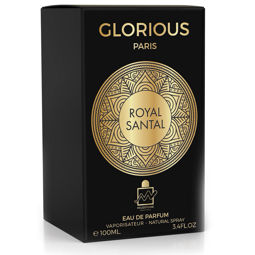 Glorious Paris Royal Santal EDP ✨ 100ml | A Luxurious Blend of Floral, Woody, and Spicy Notes