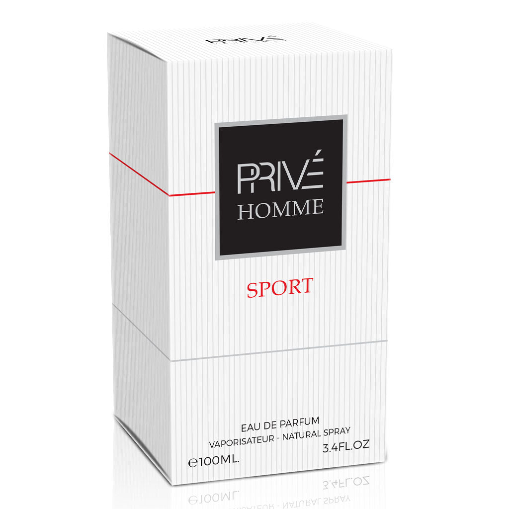 Prive Homme Sport (Pour Homme) EDP ✨ 100ML | Fresh, Energetic Citrus with a Warm, Masculine Base