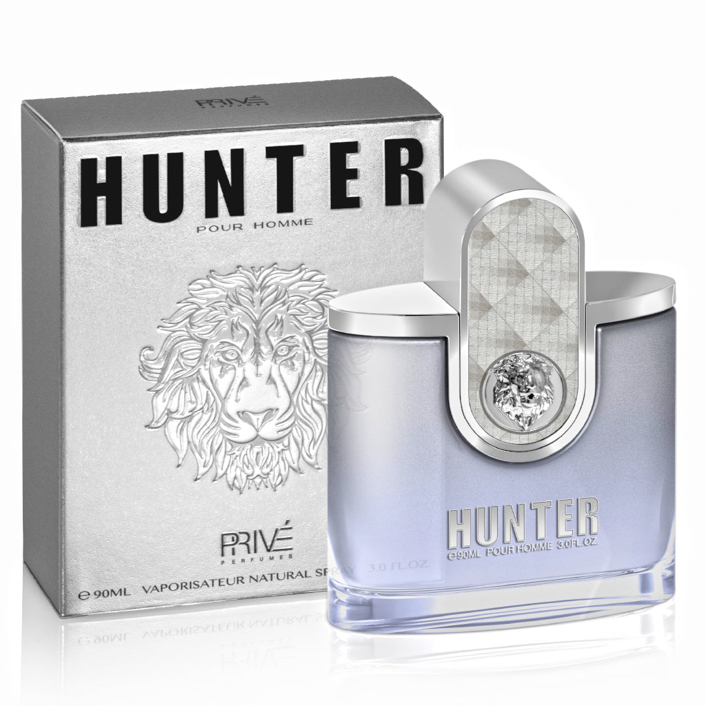 PRIVE Hunter EDP ✨ 90ML | A Fresh and Energizing Citrus-Fragrance with Warm, Musky Base Notes