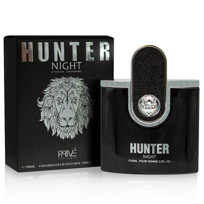 PRIVE Hunter Night (Pour Homme) EDP ✨ 90ML | Bold, Masculine Fragrance with a Fresh, Woody Base