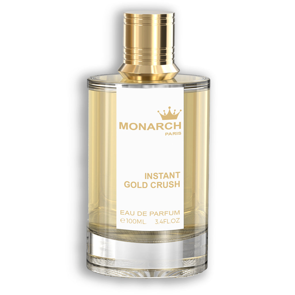 Monarch Intense Gold Crush EDP ✨ 100ml Unisex | A Bold Fusion of Woody, Sweet & Floral Notes for Unmatched Elegance