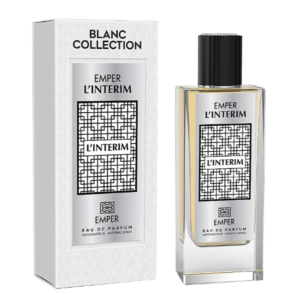 Blanc Collection L'Interim EDP ✨ 85ml (Concentrated) | Fresh Elegance with Jasmine & Vanilla