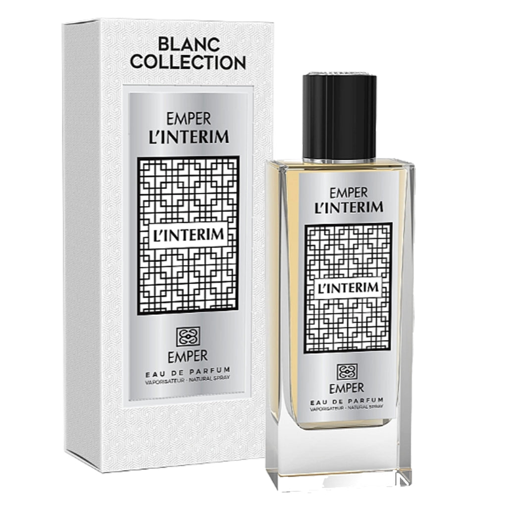 Blanc Collection L'Interim EDP ✨ 85ml (Concentrated) | Fresh Elegance with Jasmine & Vanilla