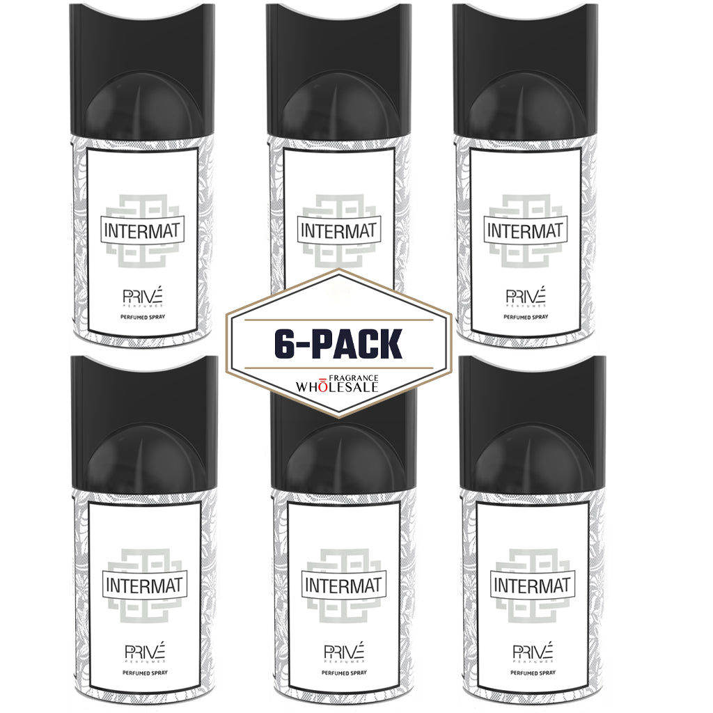 Intemat Perfume Deodorant 6X PACK ✨ 250ML | A Harmonious Blend of Fruity, Floral, and Woody Notes