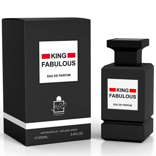 King Fabulous Unisex EDP ✨ 100ml | A Bold Aromatic Blend of Lavender, Leather & Amber