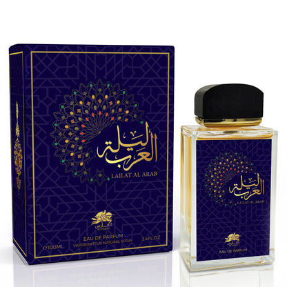 Lailat Al Arab Unisex Eau De Parfum ✨ 100ml | Majestic Floral, Woody & Fruity Blend with Incense & Tobacco