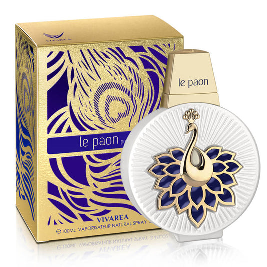 Le Paon Pour Femme EDP ✨ 100ml | Elegant Floral & Fruity Blend with a Serene Vanilla Base