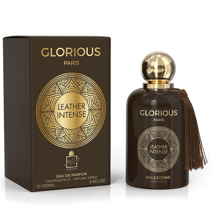 Glorious Paris Leather Intense Unisex EDP ✨ 100ml | Bold and Elegant with a Warm, Smoky Base