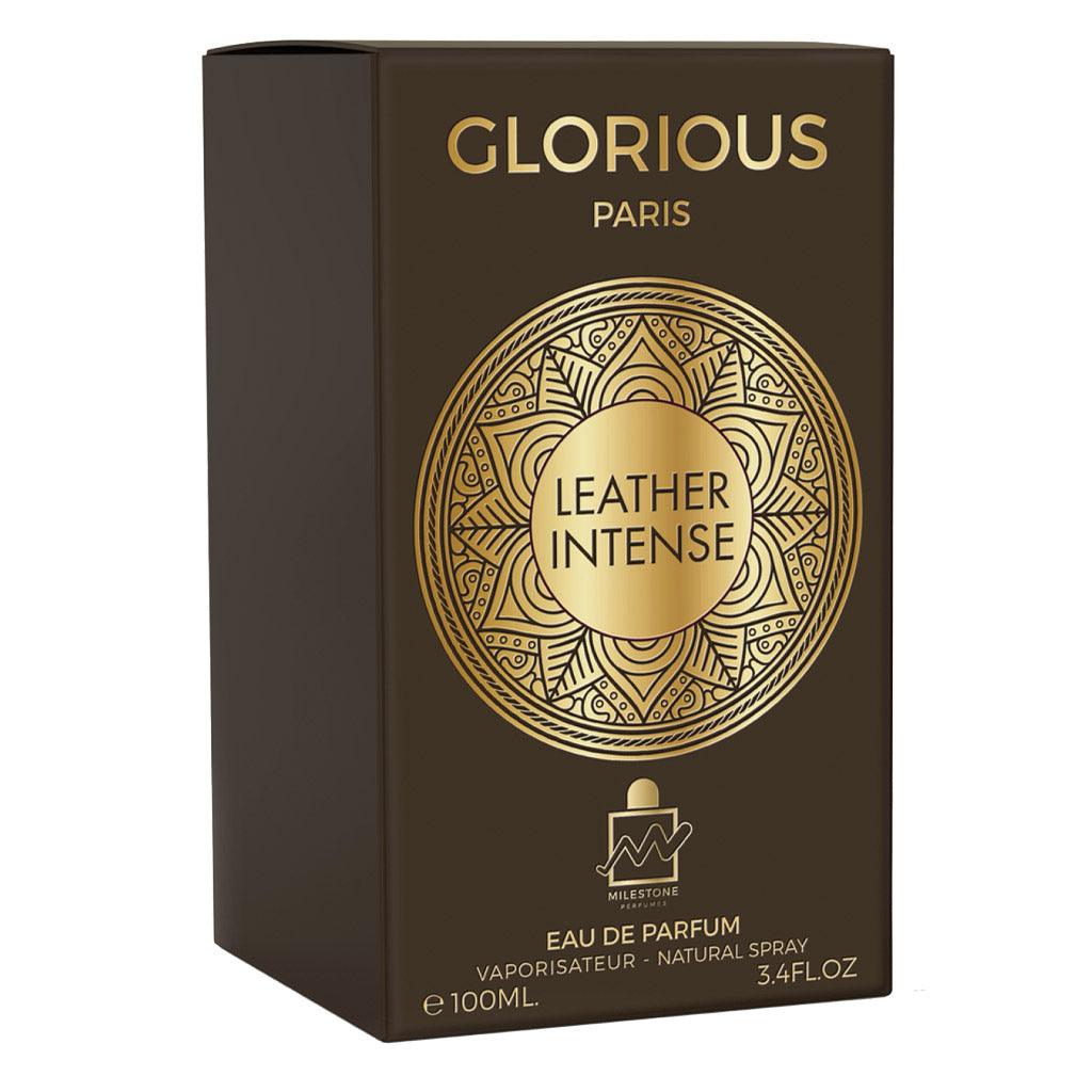 Glorious Paris Leather Intense Unisex EDP ✨ 100ml | Bold and Elegant with a Warm, Smoky Base