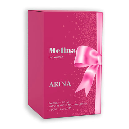 Melina For Women Arina EDP ✨ 80ml | Fruity Floral Elegance with Sweet Marshmallow & Musk