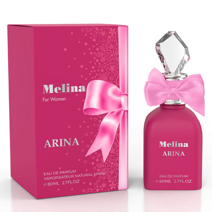 Melina For Women Arina EDP ✨ 80ml | Fruity Floral Elegance with Sweet Marshmallow & Musk